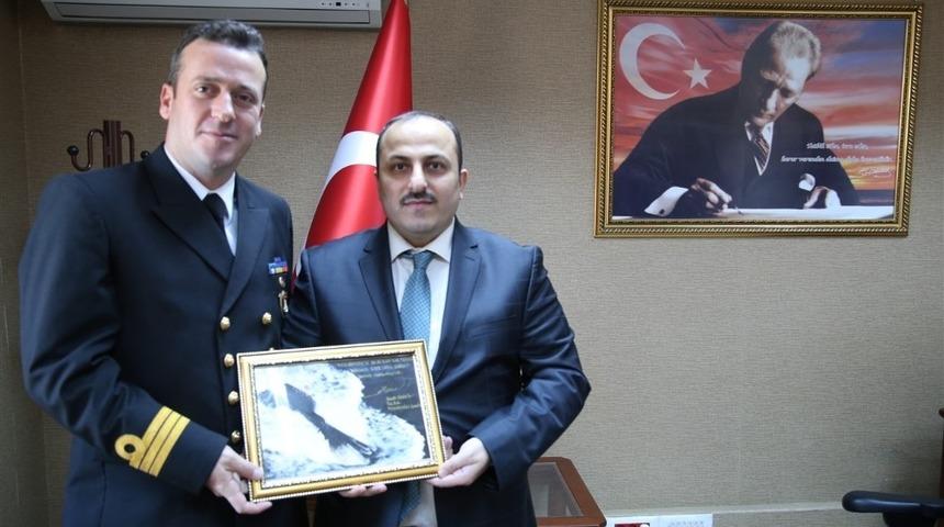 TCG Batıray denizaltısı Rize&rsquo;de