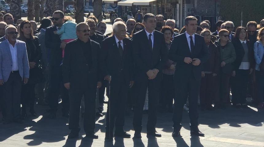 Ak&ccedil;akoca&rsquo;da Cumhuriyet Bayramı t&ouml;reni &ccedil;elenk sunumuyla başladı