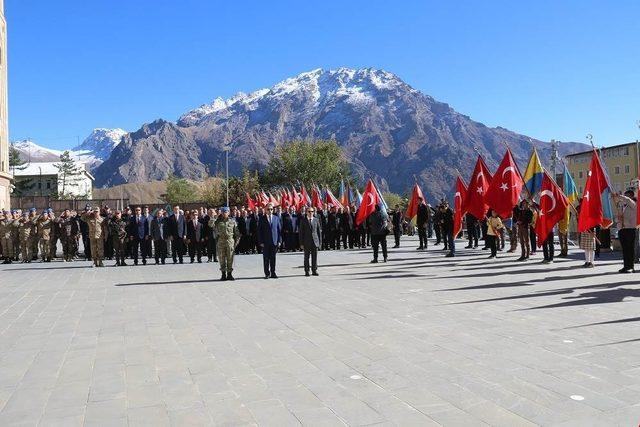 Hakkari’de 29 Ekim Cumhuriyet Bayramı