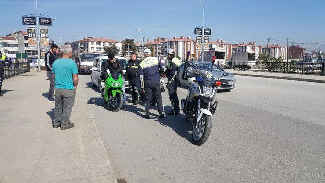 Düzce’de abart egzoz mücadelesi devam ediyor