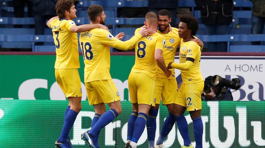 Burnley 0 - 4 Chelsea (İngiltere Premier Ligi)