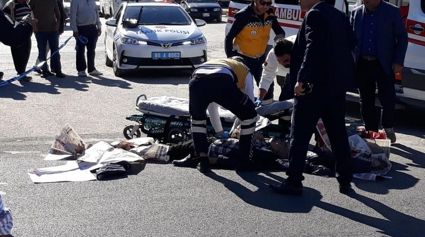 &Ouml;ld&uuml; sanılan adam ağır yaralı kaldırıldığı hastanede &ouml;ld&uuml;