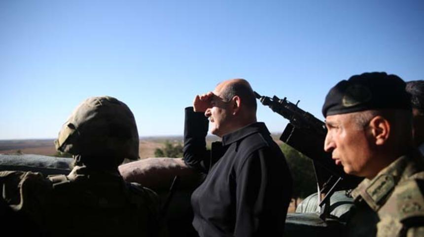 Süleyman Soylu'nun sınır ziyaretinde silah sesleri! Gözü önünde öldürüldü