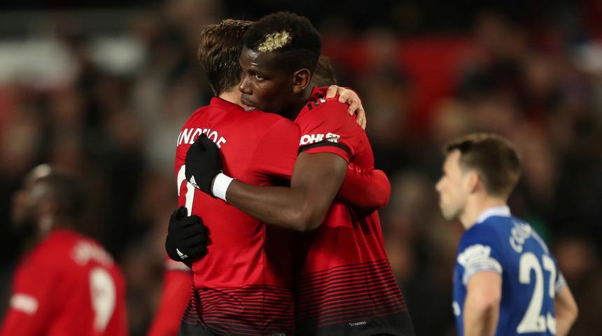Manchester United 2 - 1 Everton (Premier Lig)