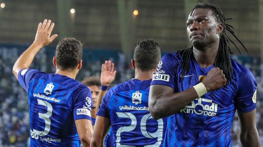 Galatasaray'ın Malatyaspor ma&ccedil;ından sonra Gomis'in paylaşımı dikkat &ccedil;ekti