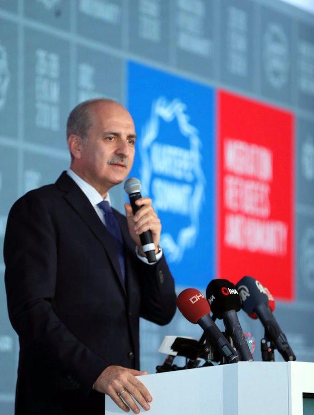 Numan Kurtulmuş'dan mülteciler için çağrı: Uluslararası camia biraz finansal bütçe ayırsın