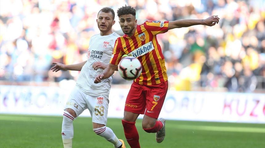Kayserispor'un galibiyet hasreti Sivasspor karşısında bitti: 2-0