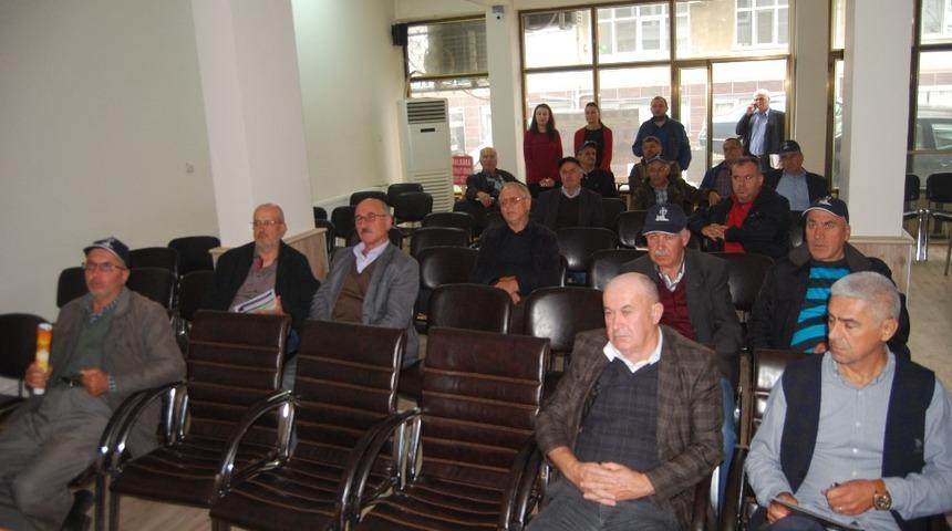 Malkara Ziraat Odası çiftçileri bilgilendirdi