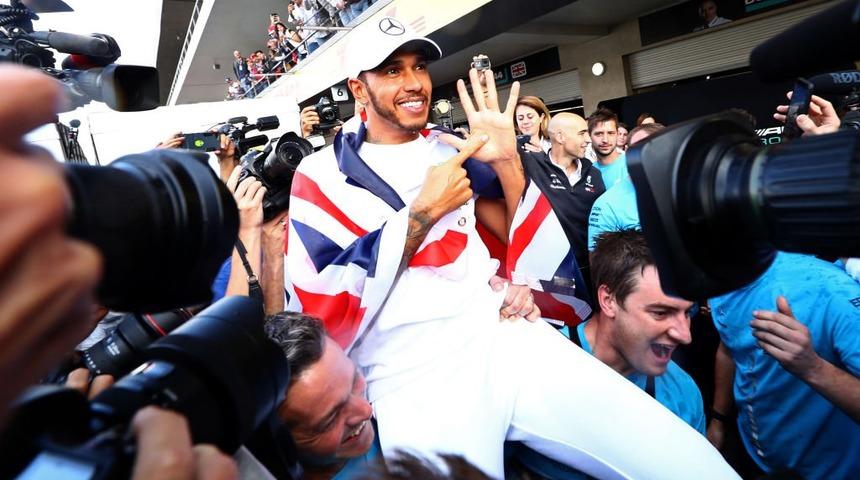 Lewis Hamilton 5. kez dünya şampiyonu