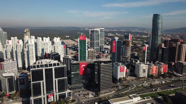 Havadan fotoğraflarla kırmızı-beyaz İstanbul