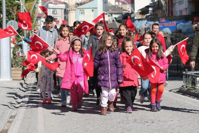 Bayburt’ta Cumhuriyet bayramı coşkuyla kutlandı