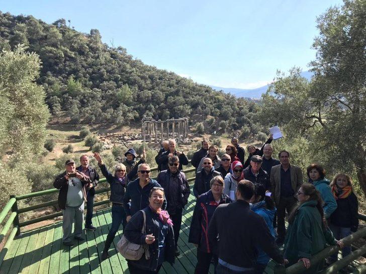 Euromos, turist rehberlerinin ilgi odağı oldu G4