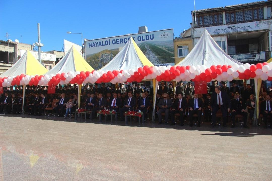 Kilis&rsquo;te 29 Ekim Cumhuriyet Bayramı kutlamaları