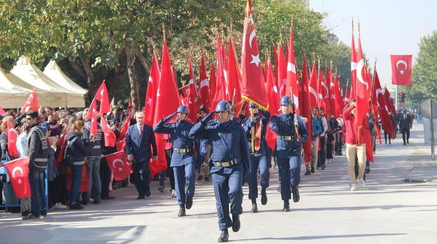 Konya&rsquo;da 29 Ekim kutlamaları