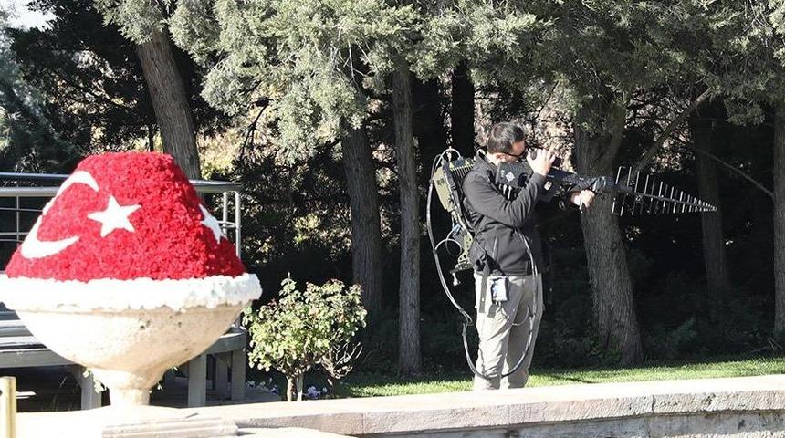 Anıtkabir'de üst düzey güvenlik önlemi... İhasavar getirildi!