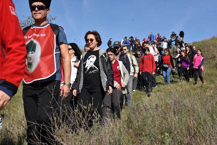 Cumhuriyet Bayramı’nı doğa yürüyüşü ile kutladı G3