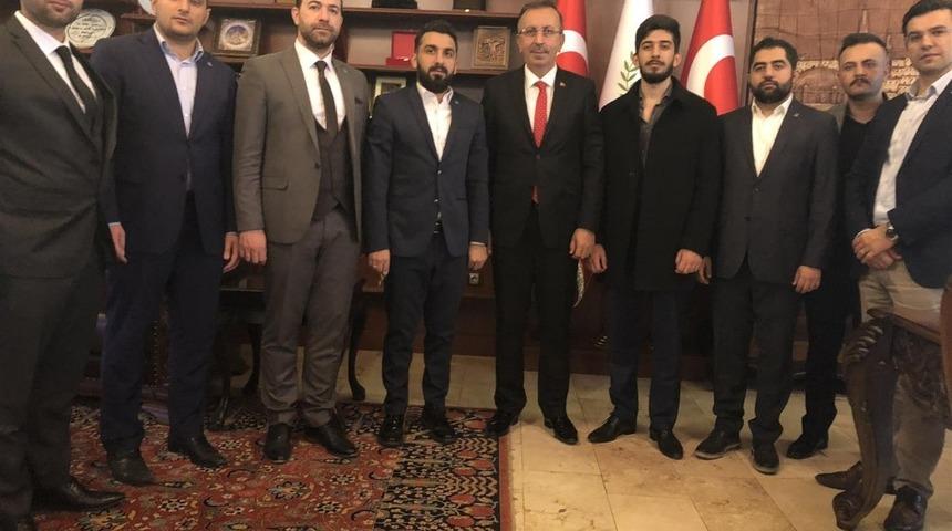 T&Uuml;GVA heyeti, Belediye Başkanı Se&ccedil;en&rsquo;i ziyaret etti