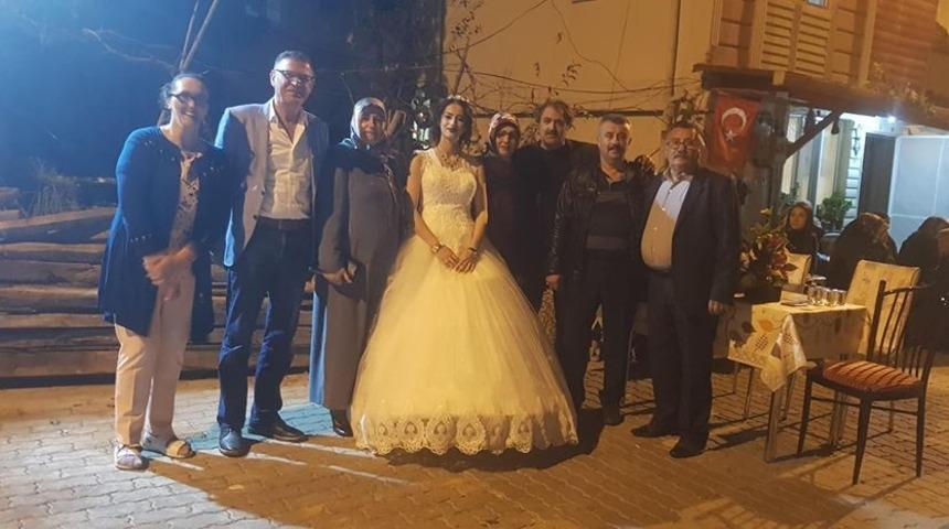 Başkan Duymuş, gen&ccedil; &ccedil;iftlerin mutluluklarına ortak oldu