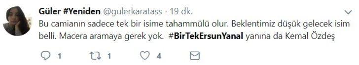 Fenerbahçe taraftarı, Ersun Yanal için sosyal medyada kampanya başlattı G1