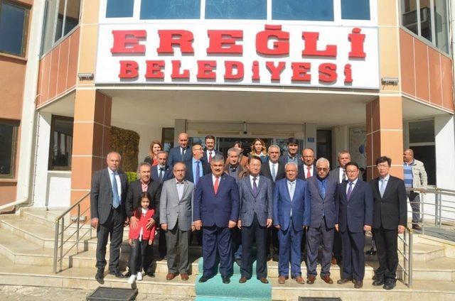 Kardeş şehir Gwangjin’den Ereğli’ye ziyaret