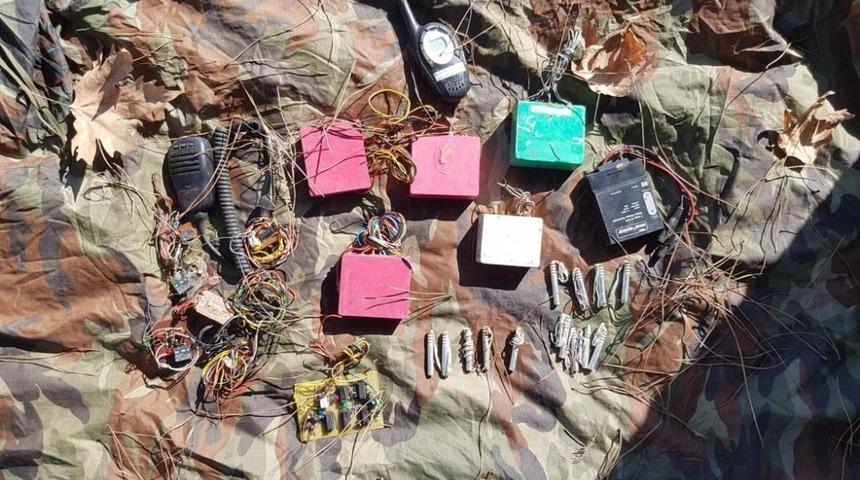 Amanos Dağları&rsquo;nda BT&Ouml;&rsquo;ye ait bomba yapımında kullanılan malzemeler ele ge&ccedil;irildi