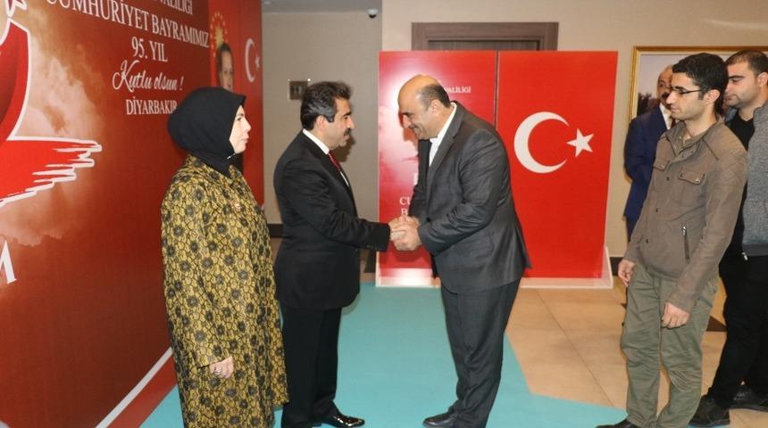Diyarbakır&rsquo;da Cumhuriyet Bayramı resepsiyonu