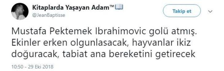 Mustafa Pektemek'in 2 gol atması sosyal medyayı salladı G4