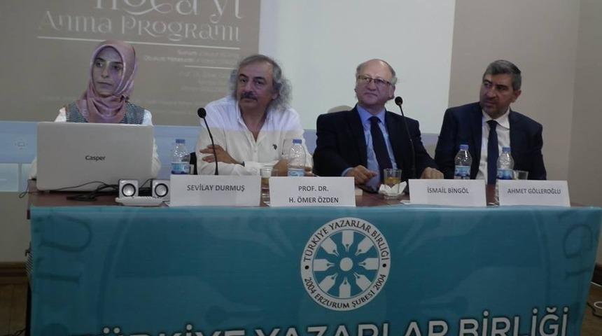 TYB Erzurum Şubesince Naim Hoca&rsquo;yı anma paneli d&uuml;zenledi