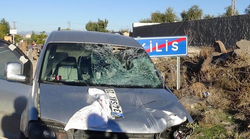 Kilis&rsquo;te trafik kazası: 3 yaralı