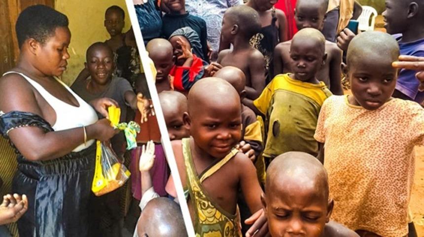 38 &ccedil;ocuğuna tek başına bakan kadın hayat hikayesiyle şaşkına &ccedil;eviriyor