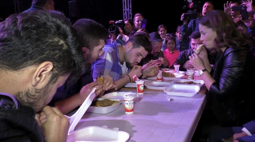 Yenipazar pide festivali ile şenlendi