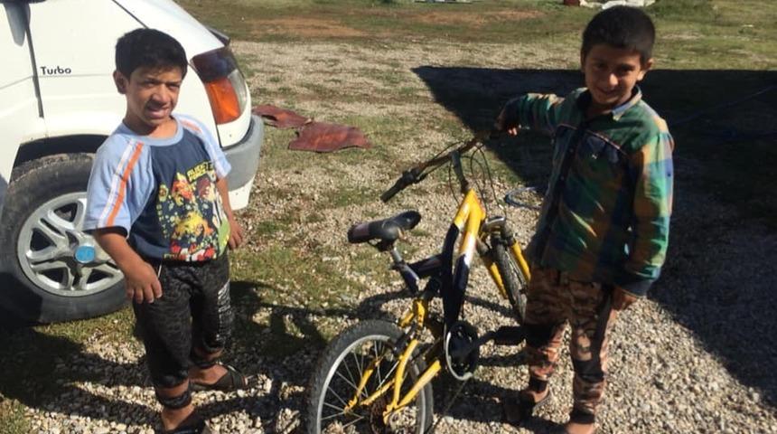 AKİDAK’tan çocuklara bisiklet