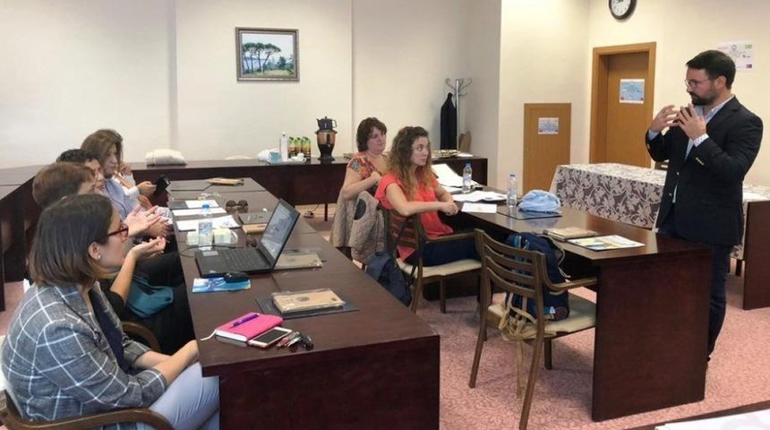 DP&Uuml;&rsquo;de Erasmus Toplantısı