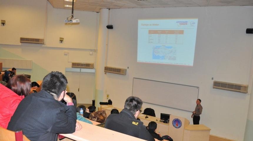 &Ouml;ğrencilere &rsquo;Afete hazır birey&rsquo; eğitimi