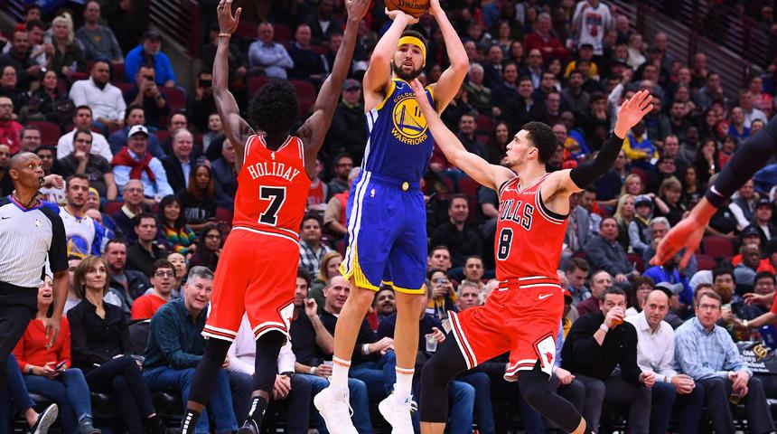 Klay Thompson NBA tarihine geçti