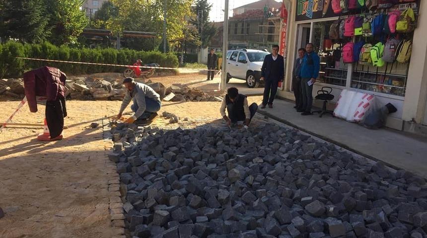 Pazaryeri’nde alt yapı çalışmaları devam ediyor