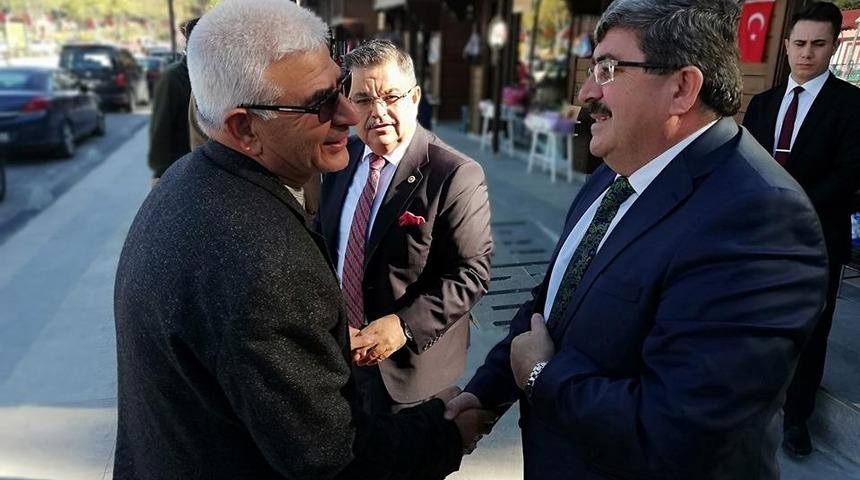 Başkan Can esnafla bir araya geldi