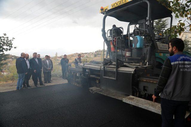 Reşadiye Mahallesine asfalt ve kilitli parke