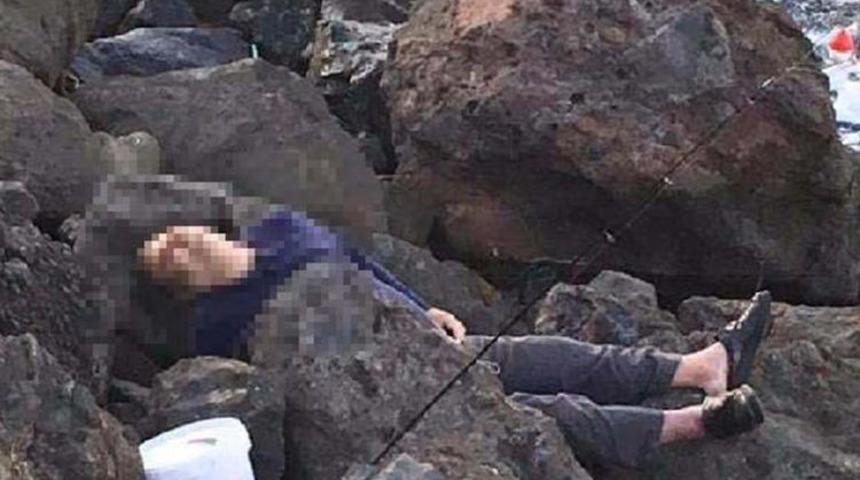 Balık tutarken bir anda fenalaştı!