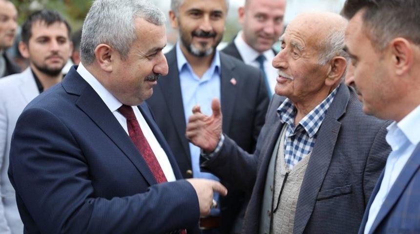 Başkan Baran, vatandaşlarla bir araya geldi