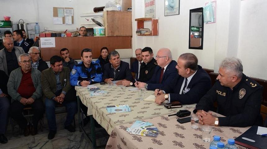 Menteşe&rsquo;de halkla buluşma ve g&uuml;venlik toplantısı