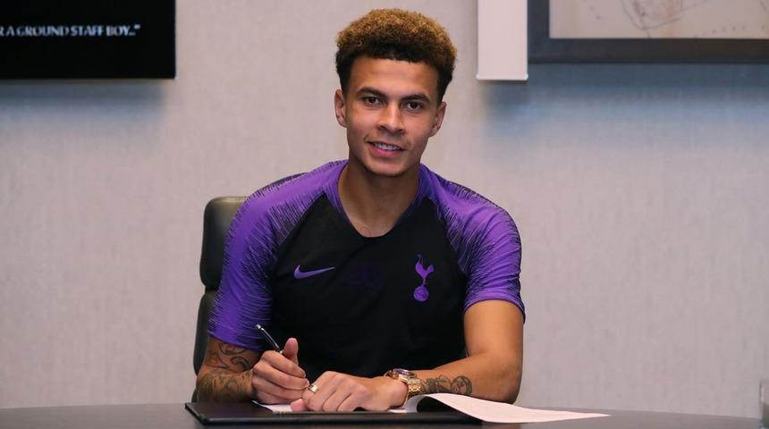 Tottenham Dele Alli'nin s&ouml;zleşmesini 2024'e kadar uzattı