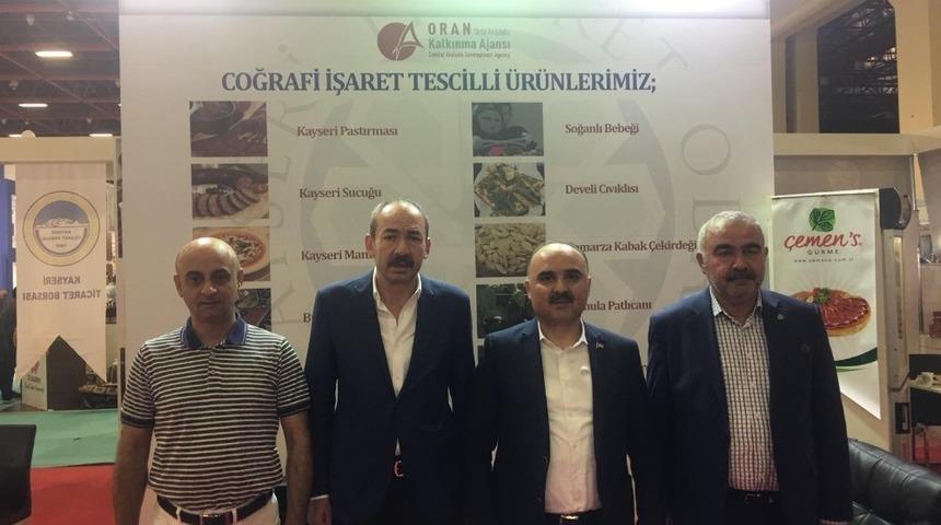 Kayseri Yeni Valisi Y&Ouml;REX&rsquo;te KTO Standını Ziyaret Etti