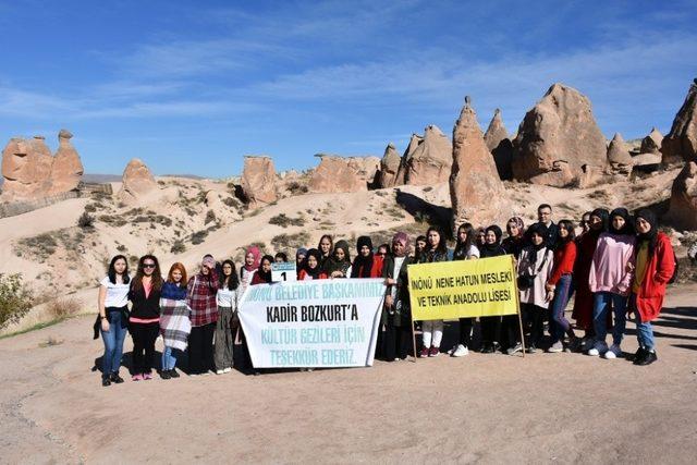 İnönülü öğrenciler Kapadokya’da