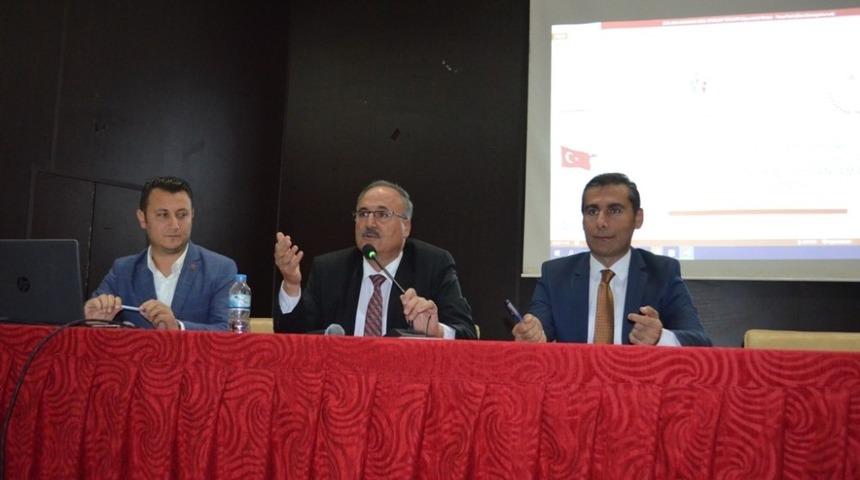 Okul sporları değerlendirme ve bilgilendirme toplantısı yapıldı