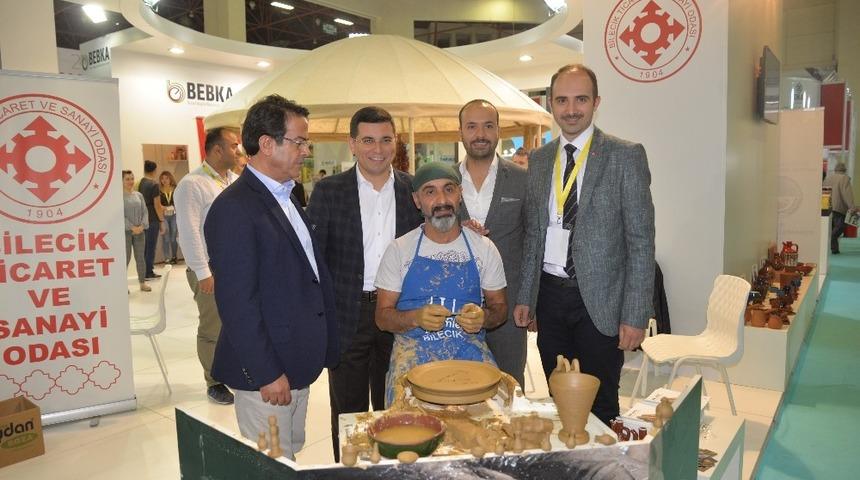 Bilecik, Y&ouml;resel &Uuml;r&uuml;nler Fuarı&rsquo;nda tanıtıldı