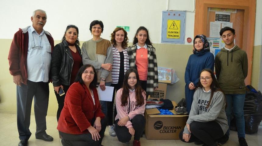 Kars&rsquo;taki &ouml;ğrencilere yardım g&ouml;nderdiler