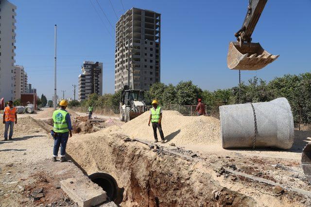 Mersin’de yağmur suyuna önlem