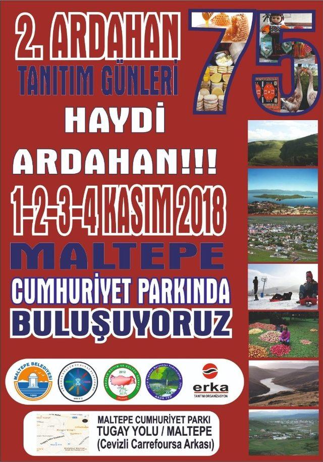 Ardahanlılar Maltepe Cumhuriyet Parkı’nda buluşacak