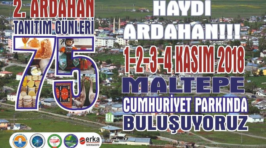 Ardahanlılar Maltepe Cumhuriyet Parkı’nda buluşacak